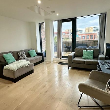 Lux Livin' Apartments - Luxury 2 Bed Apartment With Sky Garden 曼彻斯特 外观 照片