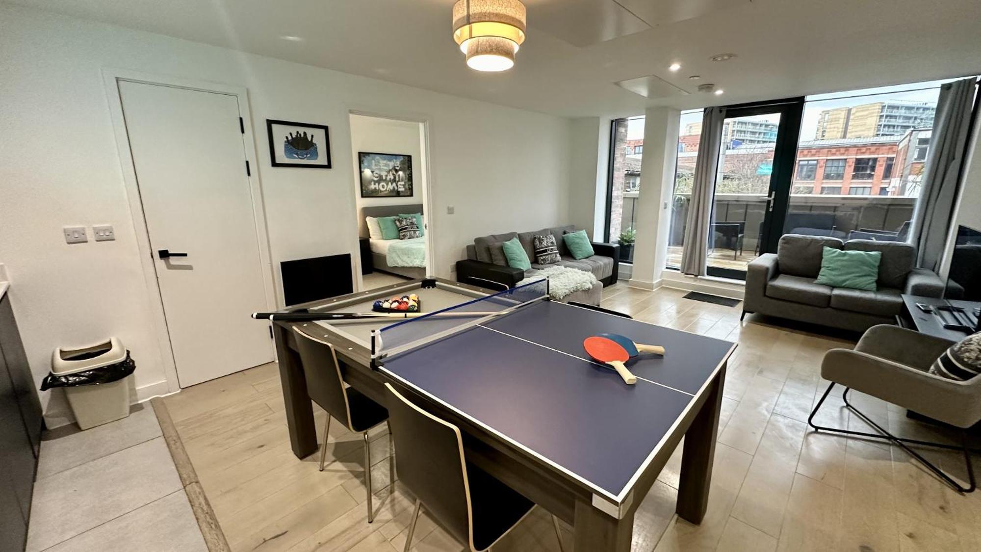 Lux Livin' Apartments - Luxury 2 Bed Apartment With Sky Garden 曼彻斯特 外观 照片