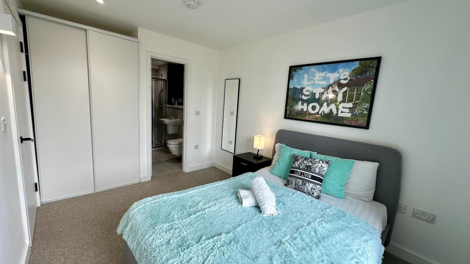 Lux Livin' Apartments - Luxury 2 Bed Apartment With Sky Garden 曼彻斯特 外观 照片